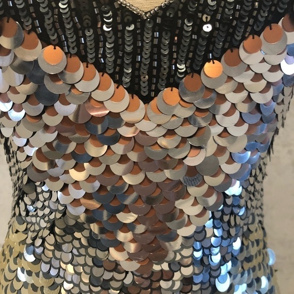 PARKER SEQUINED BENNY DRESS - Picture 13 of 13